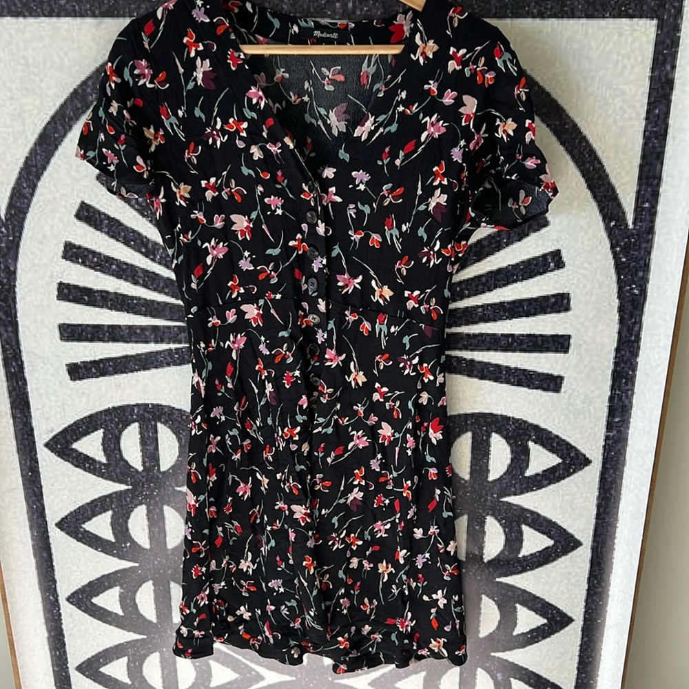 Madewell floral summer dress size 0